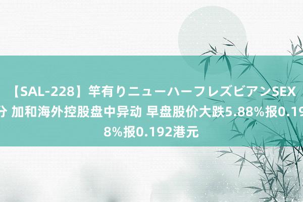 【SAL-228】竿有りニューハーフレズビアンSEX1125分 加和海外控股盘中异动 早盘股价大跌5.88%报0.192港元