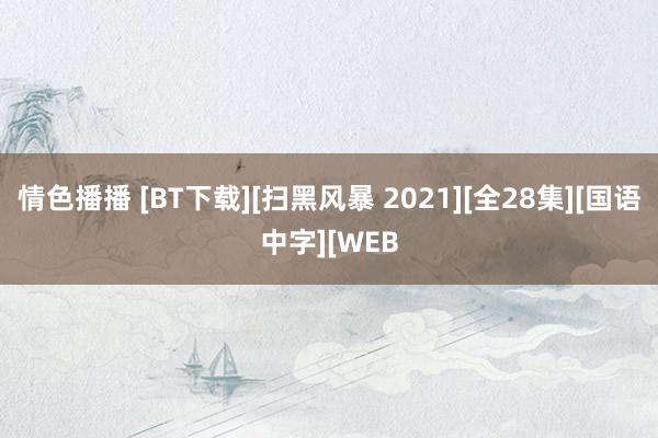 情色播播 [BT下载][扫黑风暴 2021][全28集][国语中字][WEB